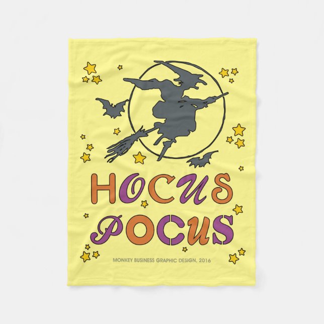HOCUS POCUS FLEECEFILT (Framsidan)
