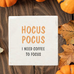 Hocus Pocus Funny Halloween-citat | ORANGE Stenunderlägg<br><div class="desc">Hocus Pocus Funny Halloween-citat | ORANGE</div>