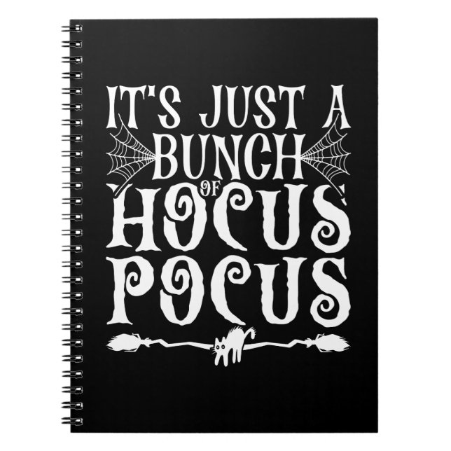 Hocus Pocus Halloween Anteckningsbok (Framsidan)