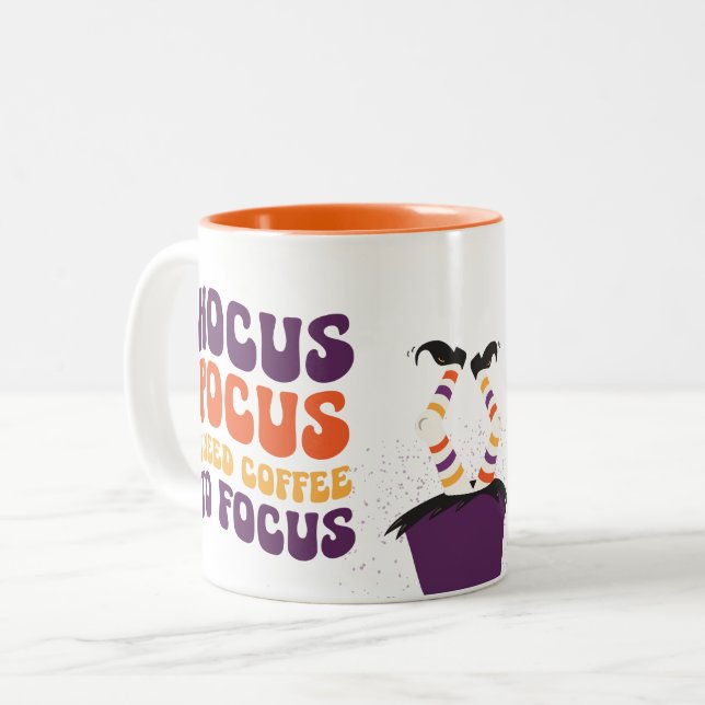 Hocus Pocus Halloween Coffee Mugg (Framsida vänster)
