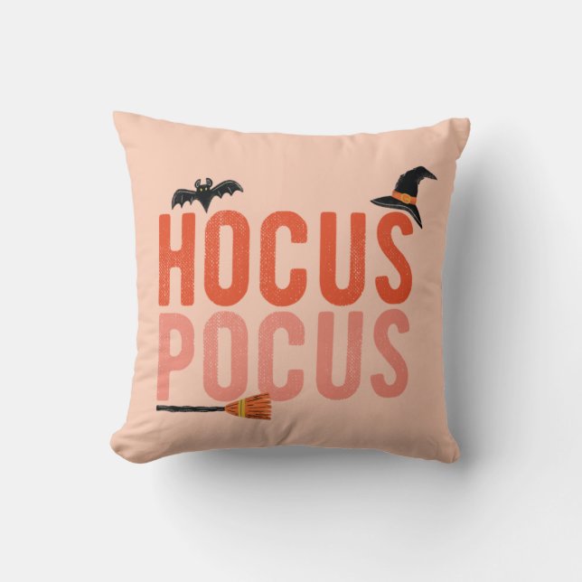 Hocus Pocus Halloween Dekorativ kudde (Framsida)