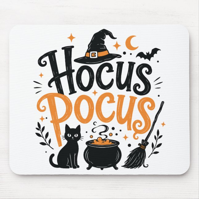Hocus Pocus Halloween Häxa Musmatta (Framsidan)