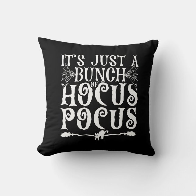 Hocus Pocus Halloween Kudde (Framsida)