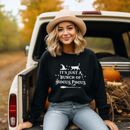 Hocus Pocus Halloween Quote Women's Black T Shirt