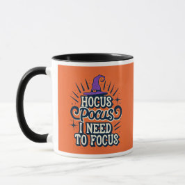 Hocus Pocus I behöver fokusera på Halloween Office Mugg
