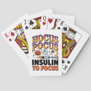Hocus Pocus I behöver insulin till Focus Diabetes Casinokort
