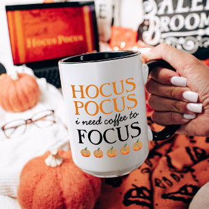 Hocus Pocus I behöver kaffe för att fokusera Mugg