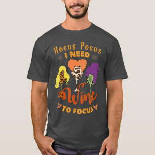 Hocus Pocus I behöver kaffe till Focus Halloween T Shirt