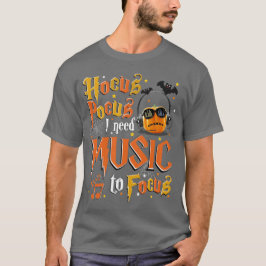 Hocus Pocus Jag behöver Music för att fokusera Hal T Shirt