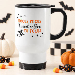 Hocus Pocus Kaffe För Att Fokusera Orange Hallowee Resemugg
