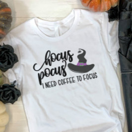 Hocus Pocus Kaffe Halloween T Shirt