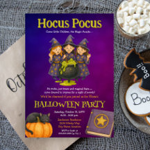 Hocus Pocus Kids Halloween fest
