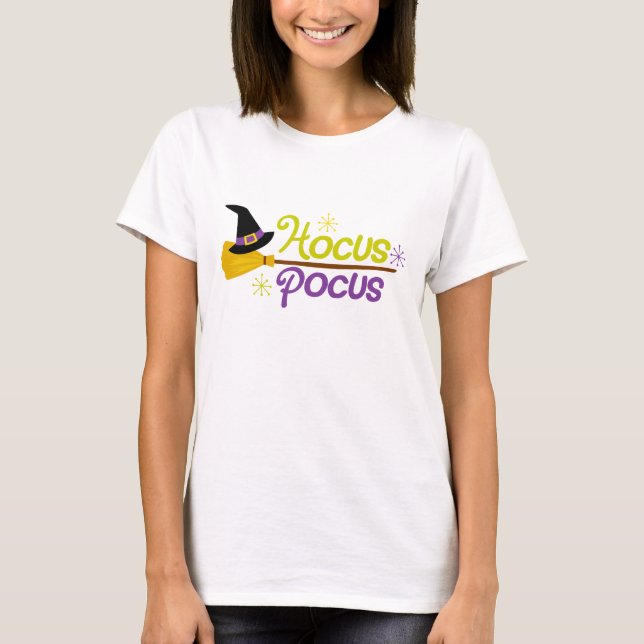 Hocus Pocus kvinna T-tröja T Shirt (Framsida)