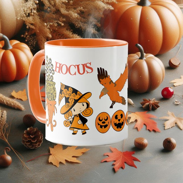Hocus Pocus Magic Cauldron Wandering Witch Raven Mugg (Hocus Pocus Magic Cauldron Wandering Witch Raven Mug)