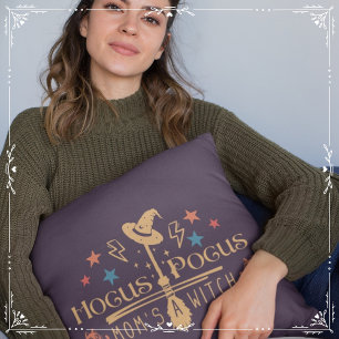 Hocus Pocus Mamma får Witch Kudde