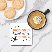Hocus Pocus Modern Orange och Black Halloween