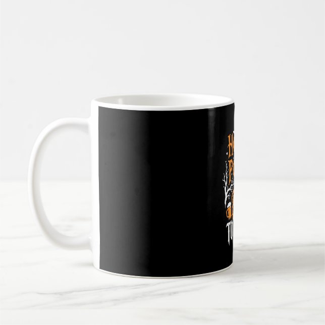 Hocus Pocus Öl Halloween Design_1 Kaffemugg (Vänster)