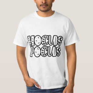 Hocus Pocus Retro Typography T-Shirt - Minimalisti