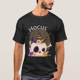 Hocus Pocus Skull Cauldron T Shirt