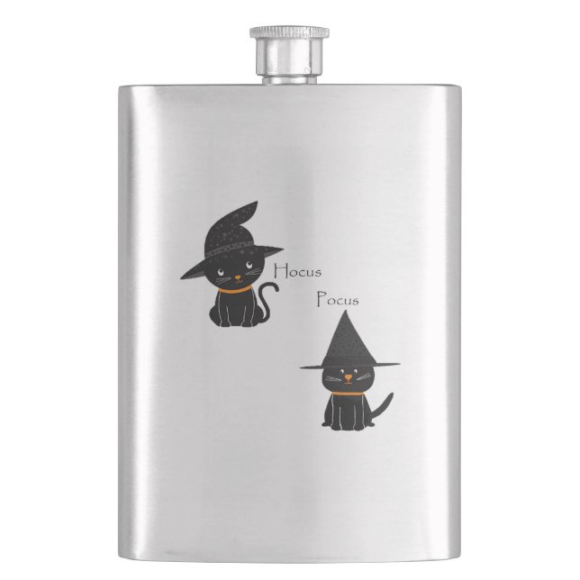 Hocus Pocus Svarta katter Fickplunta (Framsidan)