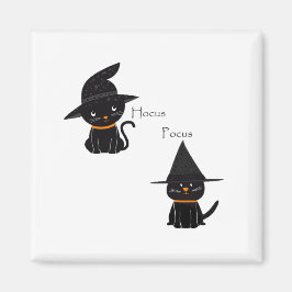 Hocus Pocus Svarta katter Magnet