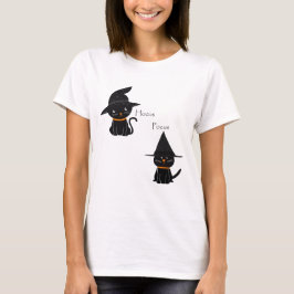 Hocus Pocus Svarta katter T Shirt