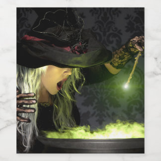 Hocus Pocus Vinflaska Etikett