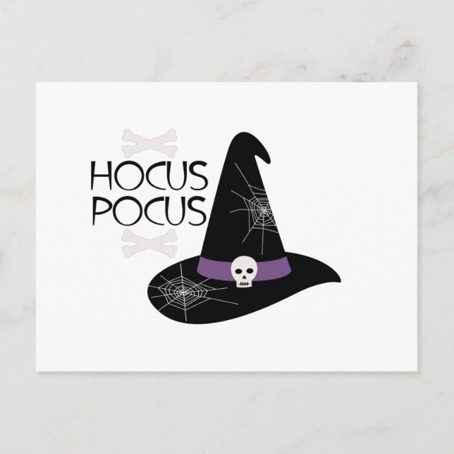 Hocus Pocus Vykort (Framsida)
