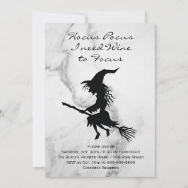 Hocus Pocus Witch Halloween Costume Party Inbjudningar