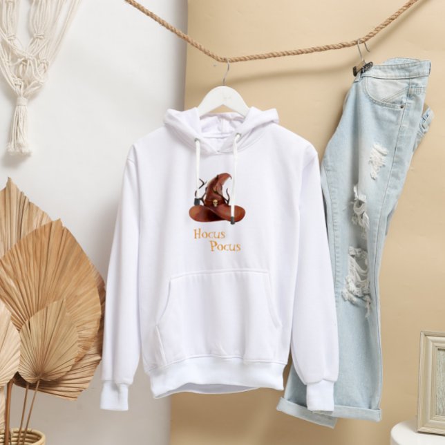 Hocus Pocus Witch Hat Halloween Spooky Hoodie (Skapare uppladdad)