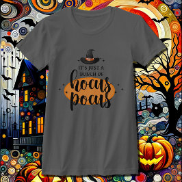 Hocus Pocus Witch's Hat Women's Halloween T Shirt