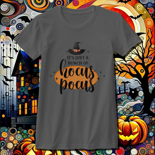 Hocus Pocus Witch's Hat Women's Halloween T Shirt (Skapare uppladdad)