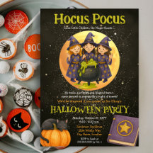 Hocus Pocus Witchy Kids Halloween fest