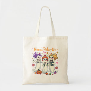 Hocus-Poke US Nursing Spooky Halloween Ghost Tygkasse