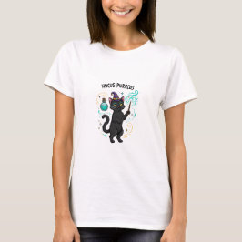 Hocus Purrcus - Magic Halloween Cat Woman T Shirt