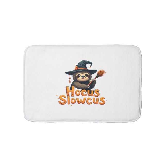 Hocus Slowcus Sloth älskare Halloween costume tee  Badrumsmatta (Framsidan)