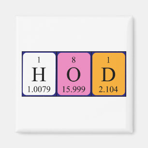 HoD-magnet bord ord Magnet