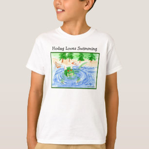 Hodag älskar simningT-tröja Tee