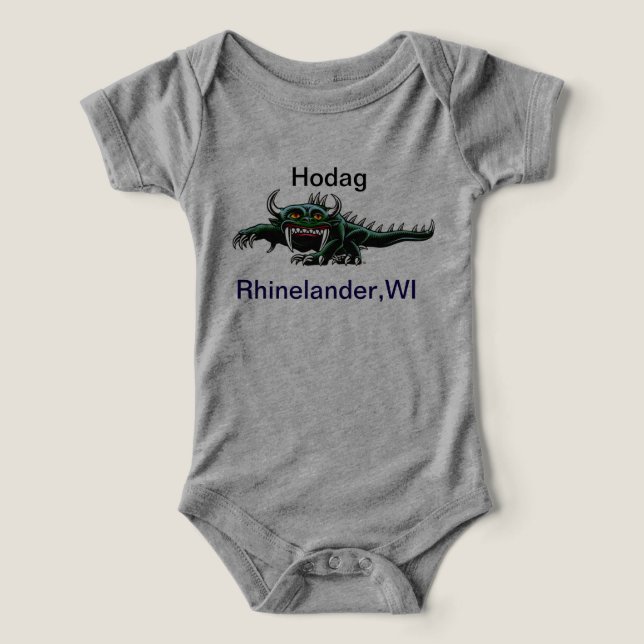 Hodag Child. T Shirt (Design Framsida)