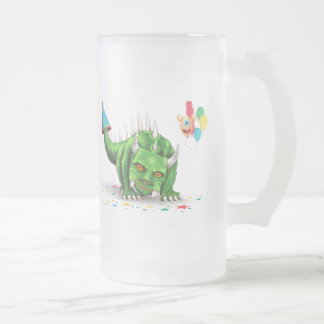 Hodag Firande med kummel Frosted Glass Beer Mugg