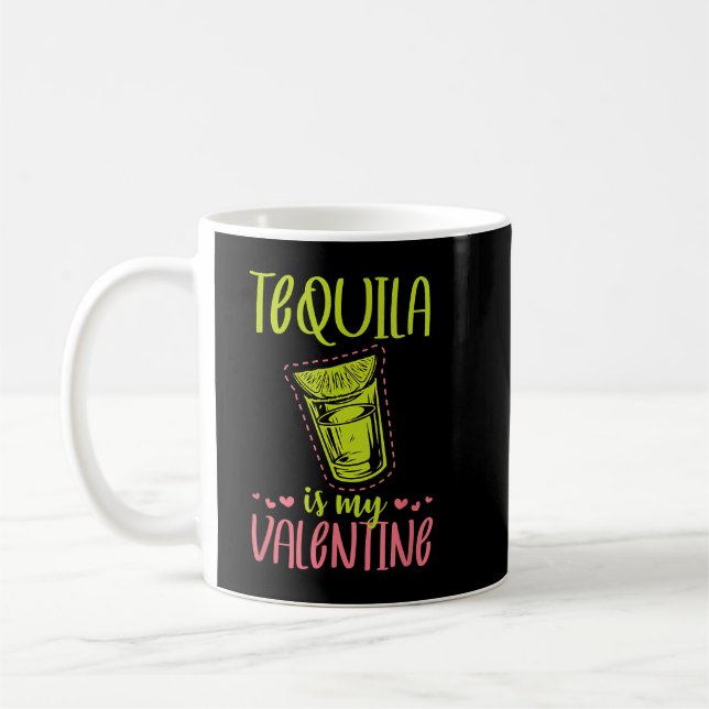 Hodag min Valentine Cute Valentines day Cryptid Kaffemugg (Vänster)