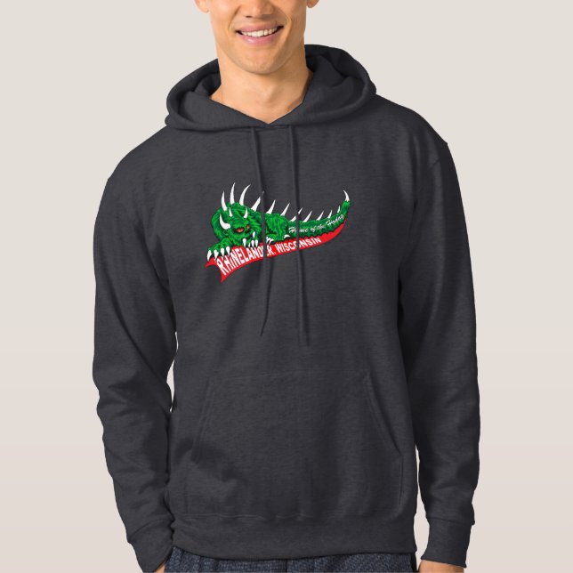 Hodag, Rhinelander, WI Hoodie (Framsida)