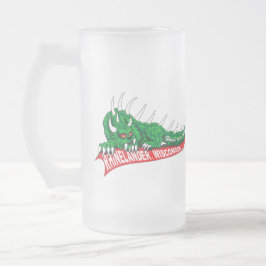 Hodag Rhinelander WI:s hem Frostat Ölglas