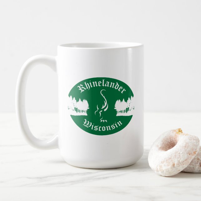 Hodag, Rhinelander, Wisconsin Coffee Mugg (Med munk)