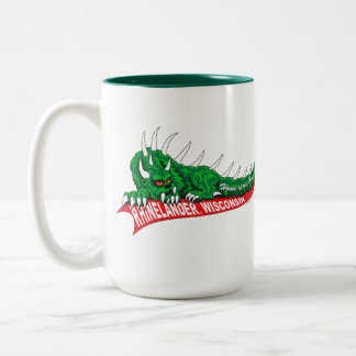 Hodag Rhinelander Wisconsin Två-Tonad Mugg