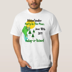 HODAG-skjortan planlägger roligt upp norr Tee Shirt