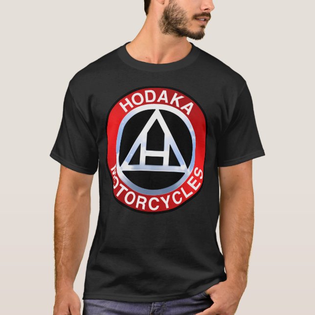 Hodaka Motorcyklar T Shirt (Framsida)