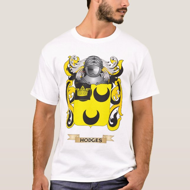 Hodges vapensköld (familjvapenskölden) tee shirt (Framsida)