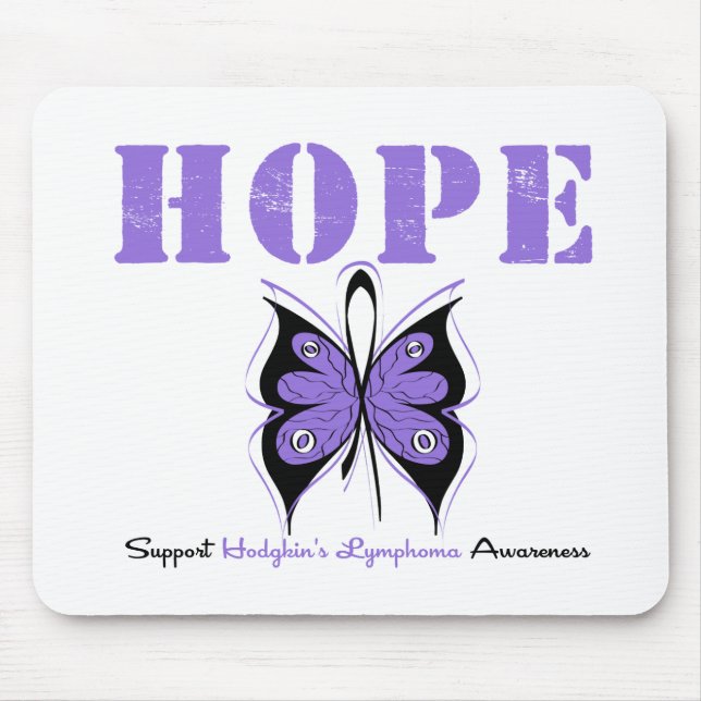 Hodgkins Disease Hope Butterfly Musmatta (Framsidan)