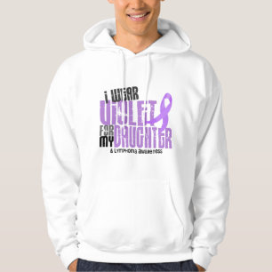 Hodgkins lymfkörtelcancer ha på sig jag violeten sweatshirt med luva
